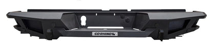 BR20 Rear Bumper Replacement Textured Black 2014-2018 Silverado/Sierra 1500 Go Rhino