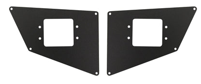 BR20 Light Plates Textured Black 2010-2010 Dodge Ram 2500/3500 2011-2022 Ford F-250/F-350 Go Rhino