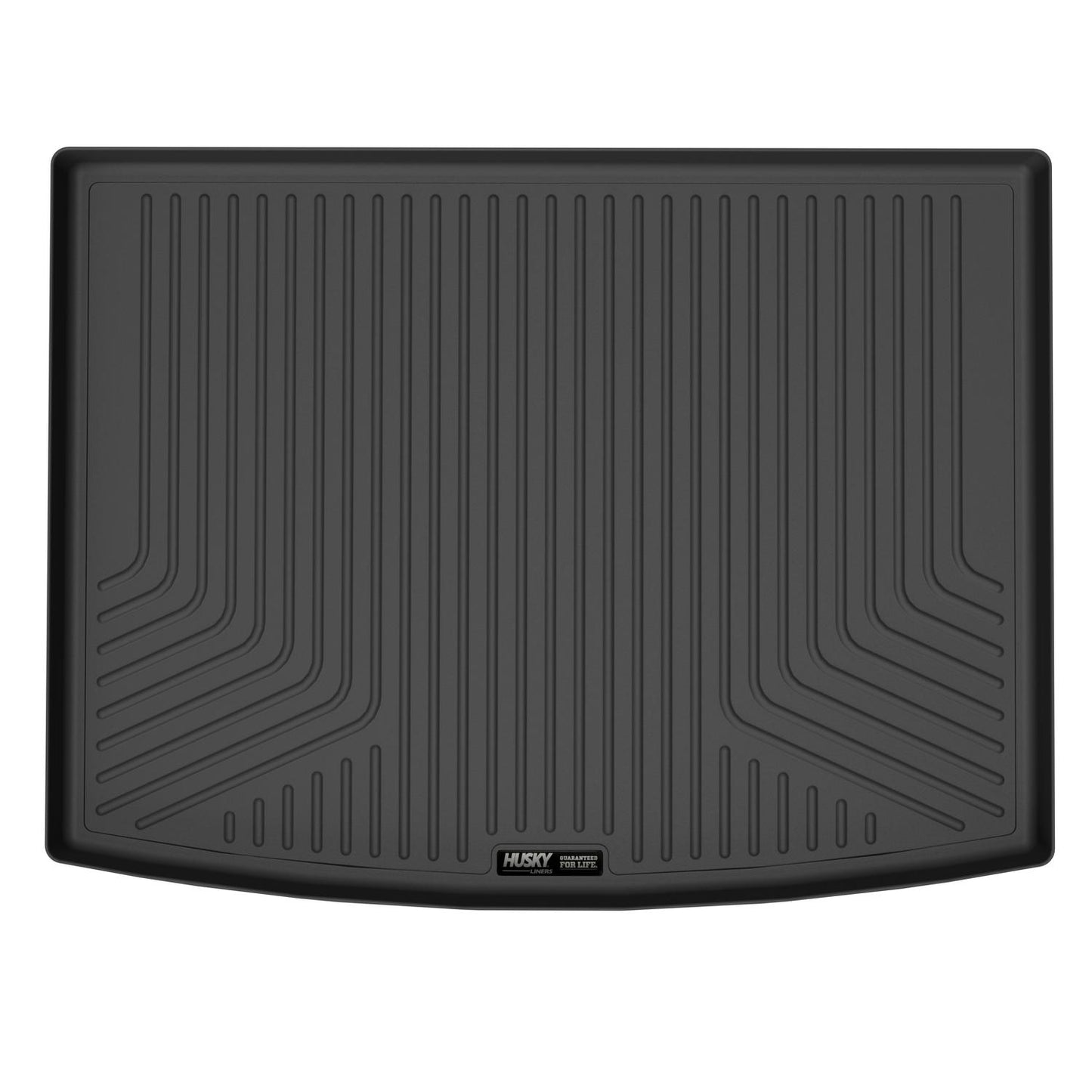 Weatherbeater Cargo Liner behind 3rd Row Husky Liners