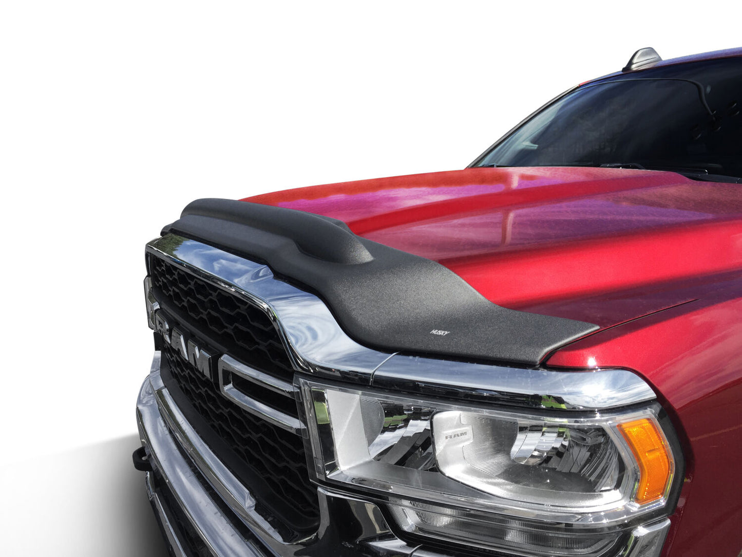 Aeroskin II Hood Protector Matte Black Low Profile For 2009-2024 Ram 1500, 1500 Classic Husky Liners