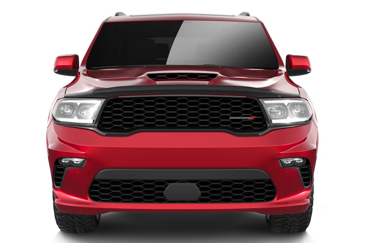 Aeroskin II Hood Protector Matte Black Low Profile For 2011-2026 Durango Husky Liners