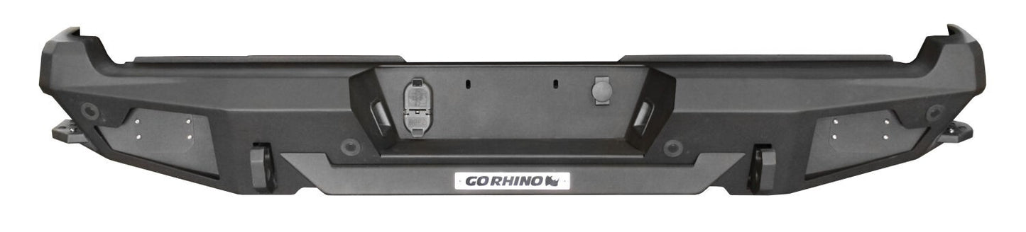 BR20.5 Rear Bumper Replacement Textured Black 2017-2022 Ford F-250/F-350 Go Rhino