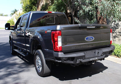 BR20.5 Rear Bumper Replacement Textured Black 2017-2022 Ford F-250/F-350 Go Rhino