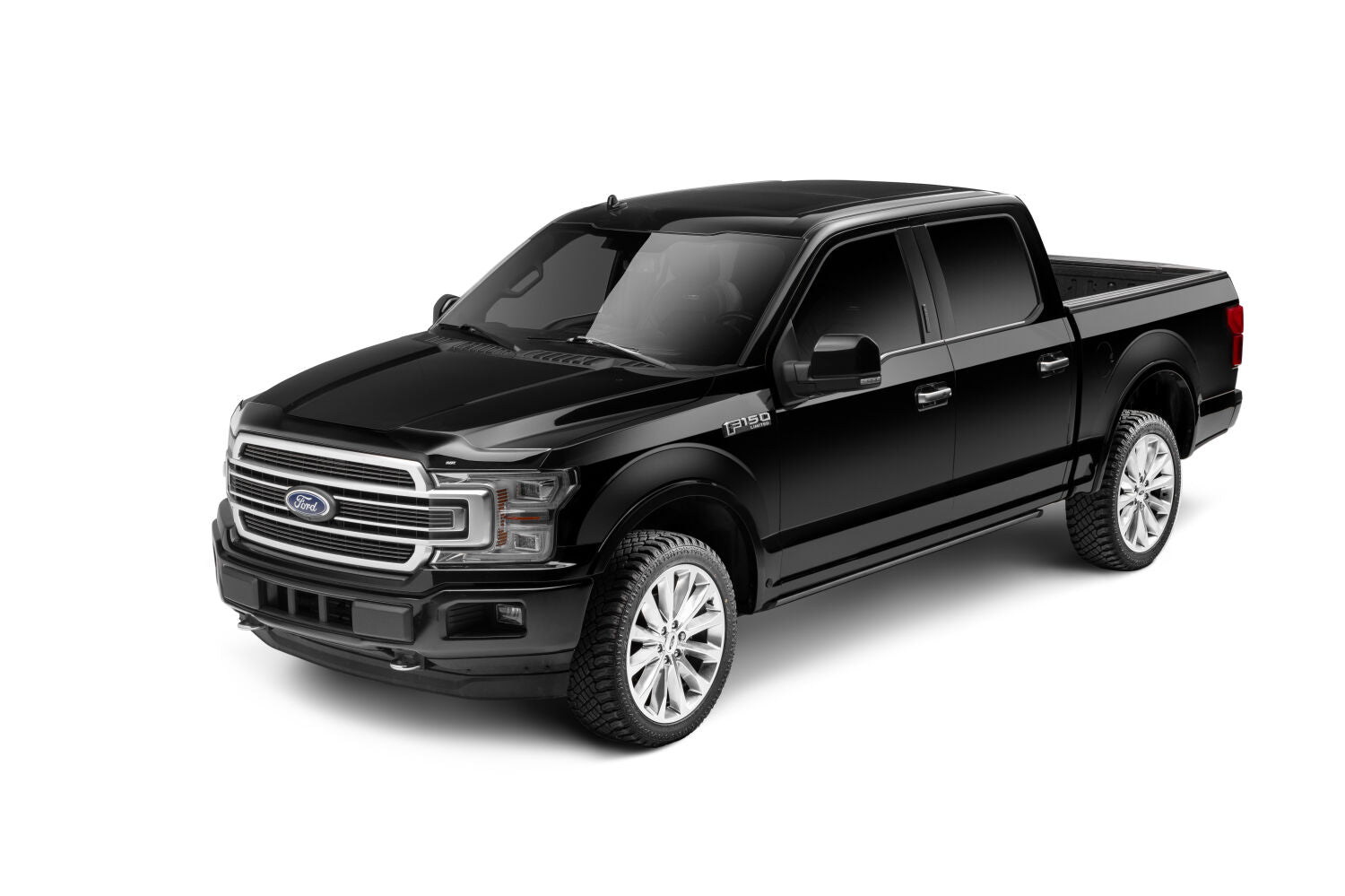 Aeroskin Hood Protector Smoke For 2015-2020 F-150 Husky Liners