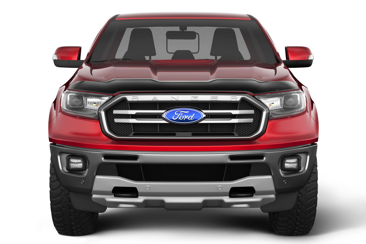 Aeroskin Hood Protector Smoke For 2019-2023 Ranger Husky Liners