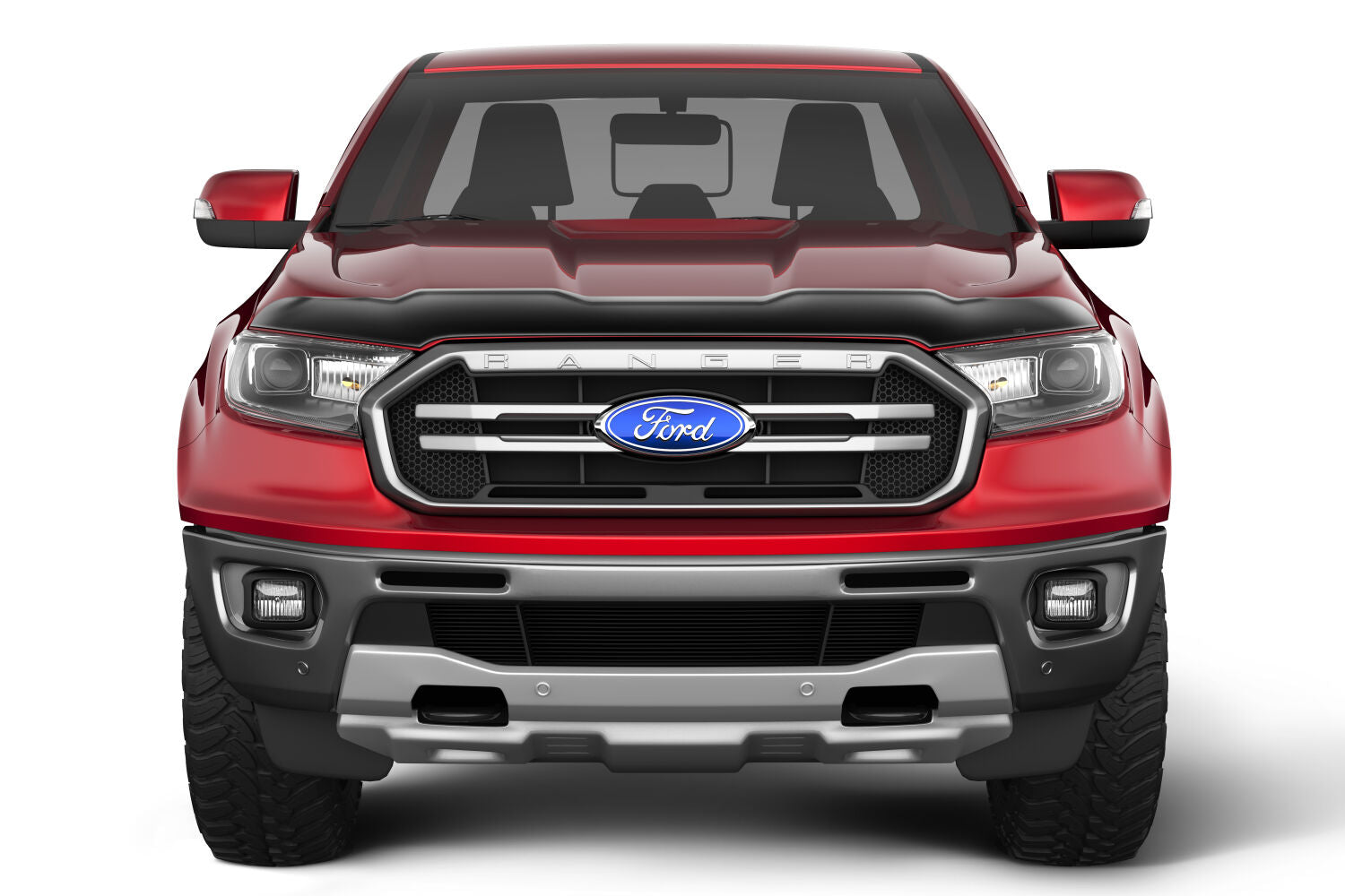 Aeroskin Hood Protector Smoke For 2019-2023 Ranger Husky Liners