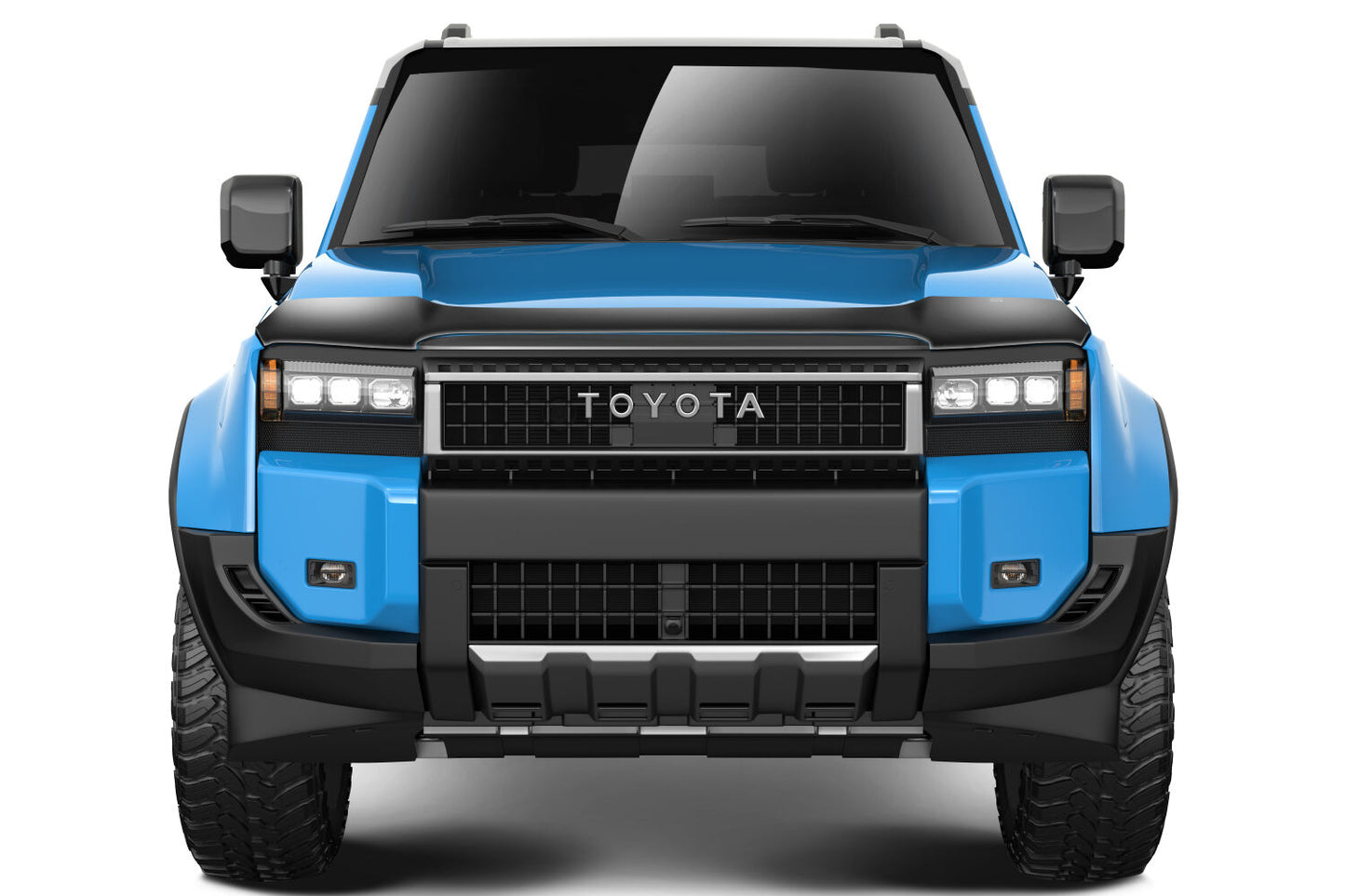 Aeroskin Hood Protector Smoke For 2024-2025 Land Cruiser Husky Liners