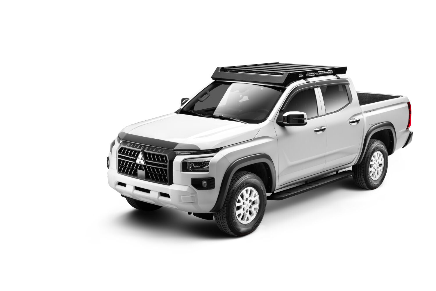 Aeroskin Hood Protector Smoke For 2024-2025 L200 Husky Liners