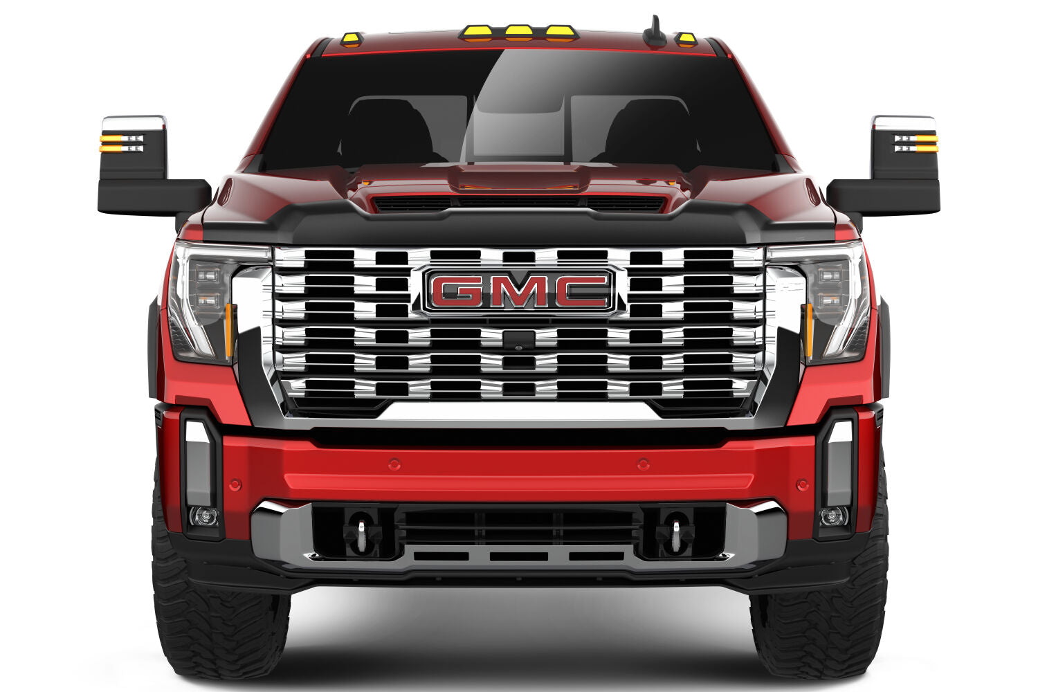 Aeroskin Hood Protector Smoke For 2024-2026 Sierra 2500 HD/3500 HD Husky Liners