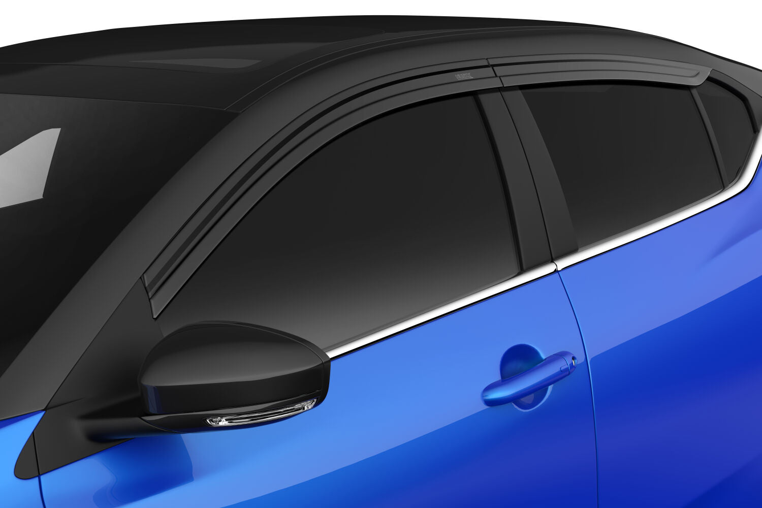 Low Profile Ventvisor Deflector Smoke Outside Mount 4 Piece For 2020-2025 Sentra Husky Liners