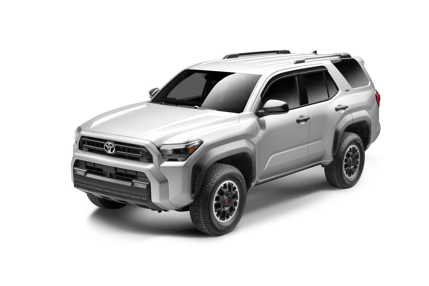 Low Profile Ventvisor Deflector Smoke Outside Mount 4 Piece For 2025 4Runner Husky Liners