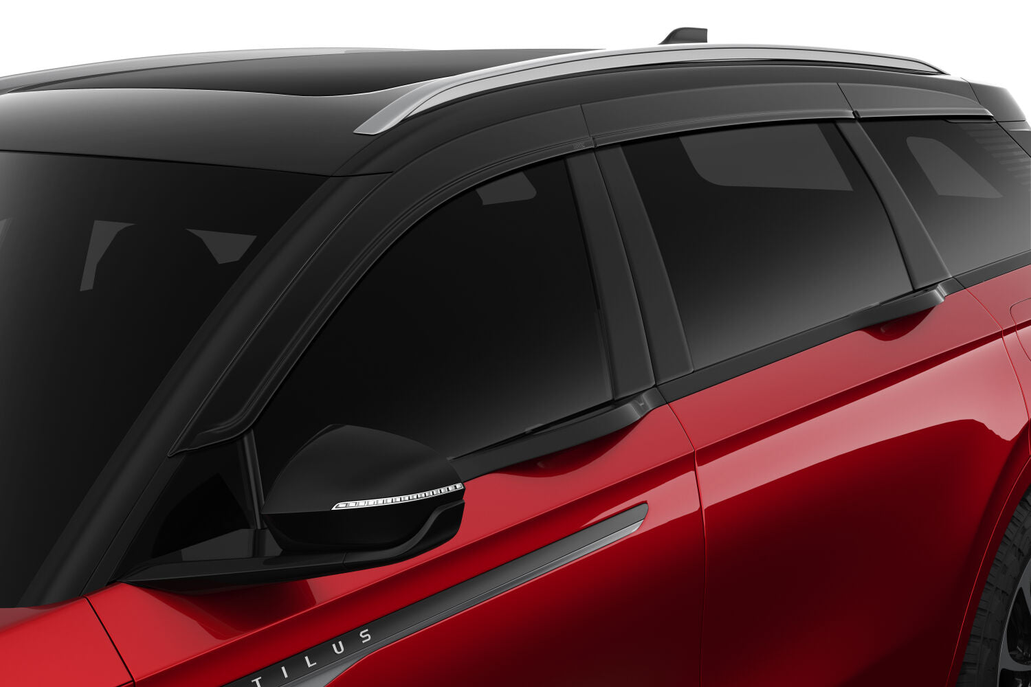 Low Profile Ventvisor Deflector Smoke Outside Mount 6 Piece For 2019-2025 Blazer Husky Liners