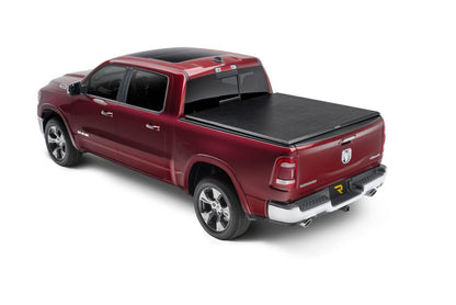 TruXport Tonneau Cover Black 2019-2027 (New Body Style) Ram 1500 6 Foot 4 Inch Bed without RamBox with or without Multifunction Tailgate Truxedo