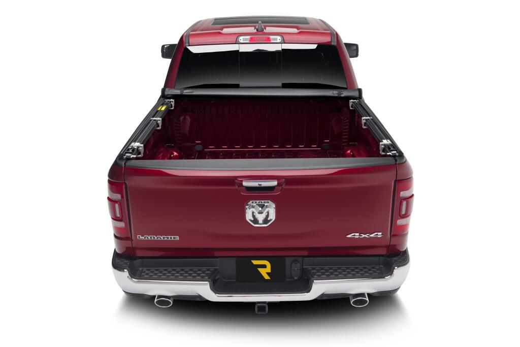 TruXport Tonneau Cover Black 2019-2027 (New Body Style) Ram 1500 6 Foot 4 Inch Bed without RamBox with or without Multifunction Tailgate Truxedo