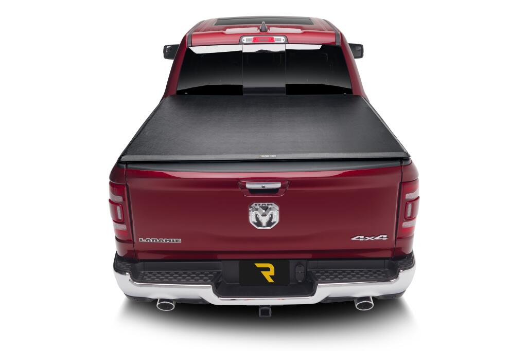 TruXport Tonneau Cover Black 2019-2027 (New Body Style) Ram 1500 6 Foot 4 Inch Bed without RamBox with or without Multifunction Tailgate Truxedo