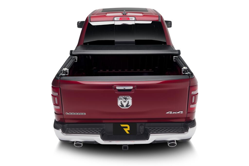 TruXport Tonneau Cover Black 2019-2027 (New Body Style) Ram 1500 6 Foot 4 Inch Bed without RamBox with or without Multifunction Tailgate Truxedo