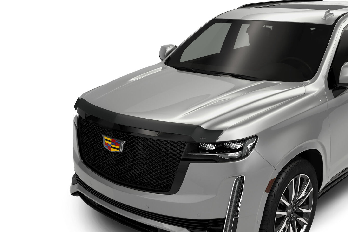 Aeroskin Hood Protector Matte Black Low Profile For 2021-2025 Escalade ESV Husky Liners