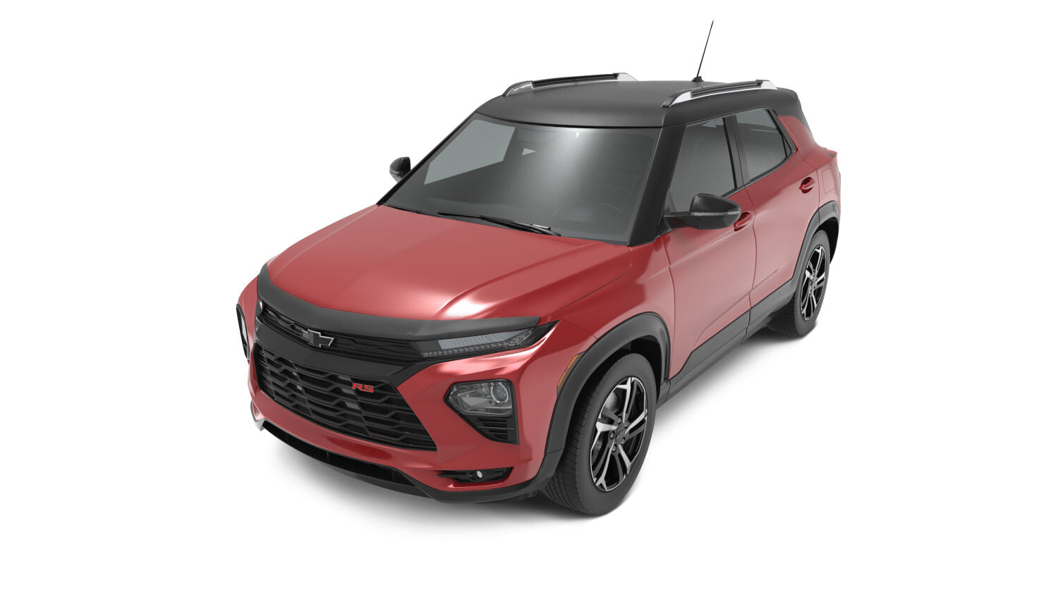 Aeroskin Hood Protector Matte Black Low Profile For 2021-2025 Trailblazer Husky Liners