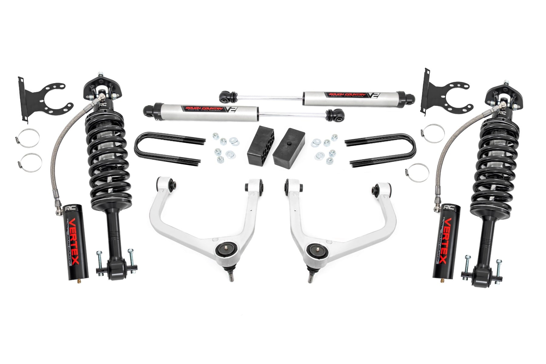 3.5 Inch Lift Kit | Mono Leaf Rear | Vertex/V2 | GMC Sierra 1500 (25-26)