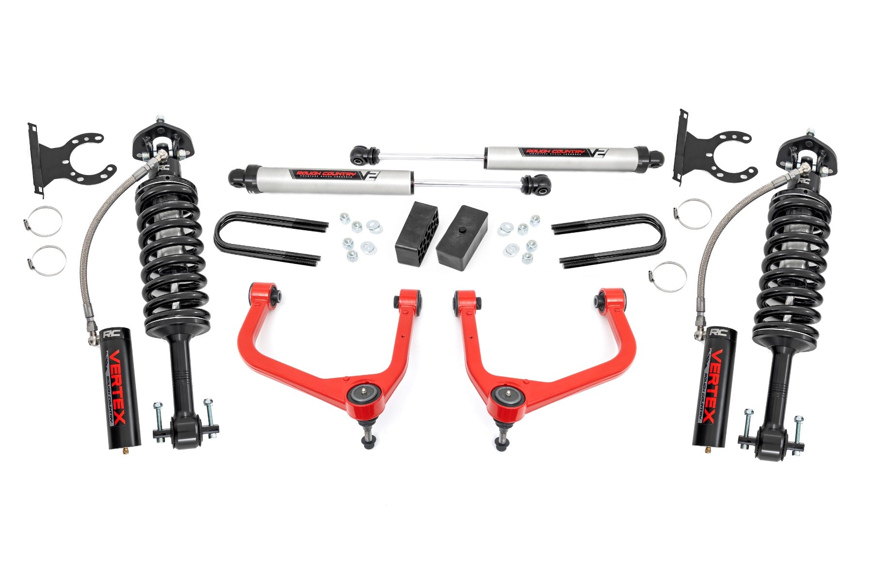 3.5 Inch Lift Kit | Mono Leaf Rear | Vertex/V2 | GMC Sierra 1500 (19-24)