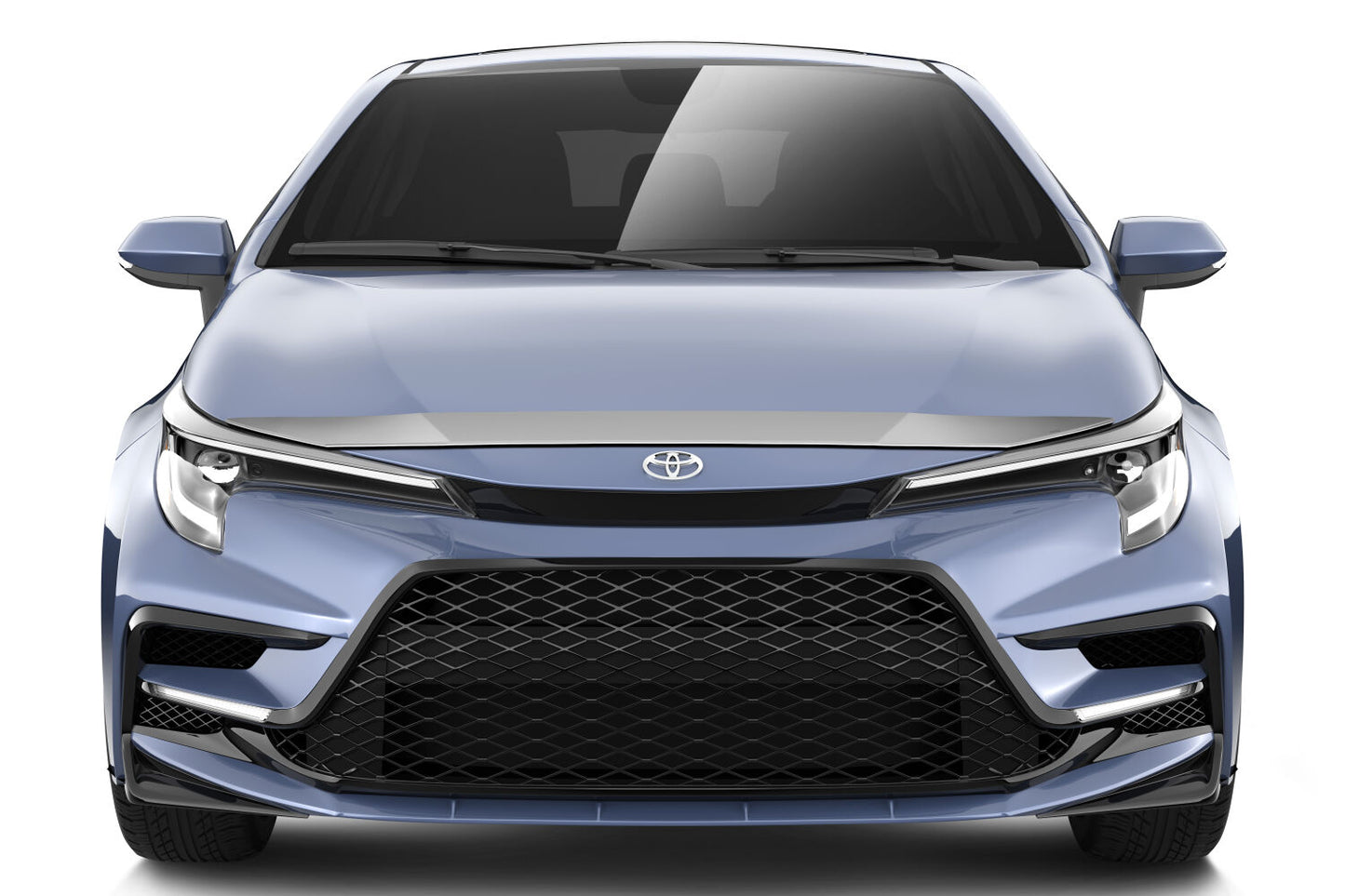 Husky Aeroskin Hood Protector Chrome For 2020-2025 Corolla Husky Liners