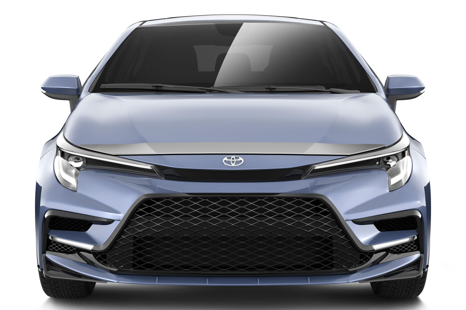 Husky Aeroskin Hood Protector Chrome For 2020-2025 Corolla Husky Liners