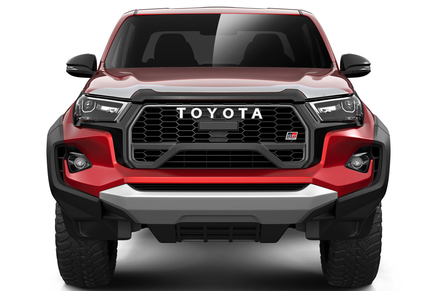 Aeroskin Hood Protector Chrome 20-26 Toyota Hilux Husky Liners