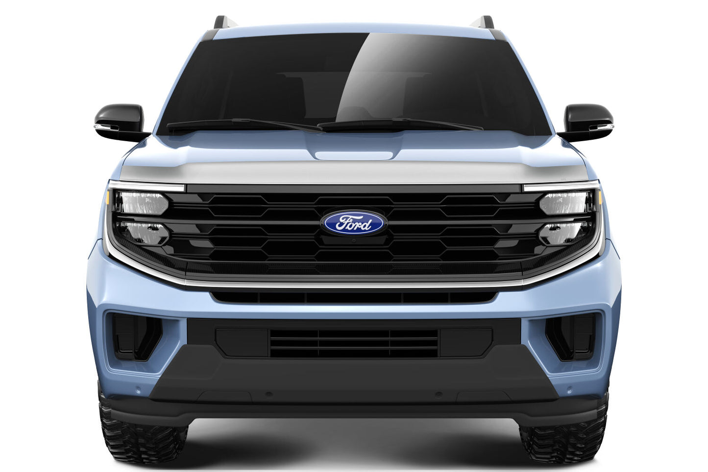 Husky Aeroskin Hood Protector Chrome For 2025 Expedition Husky Liners