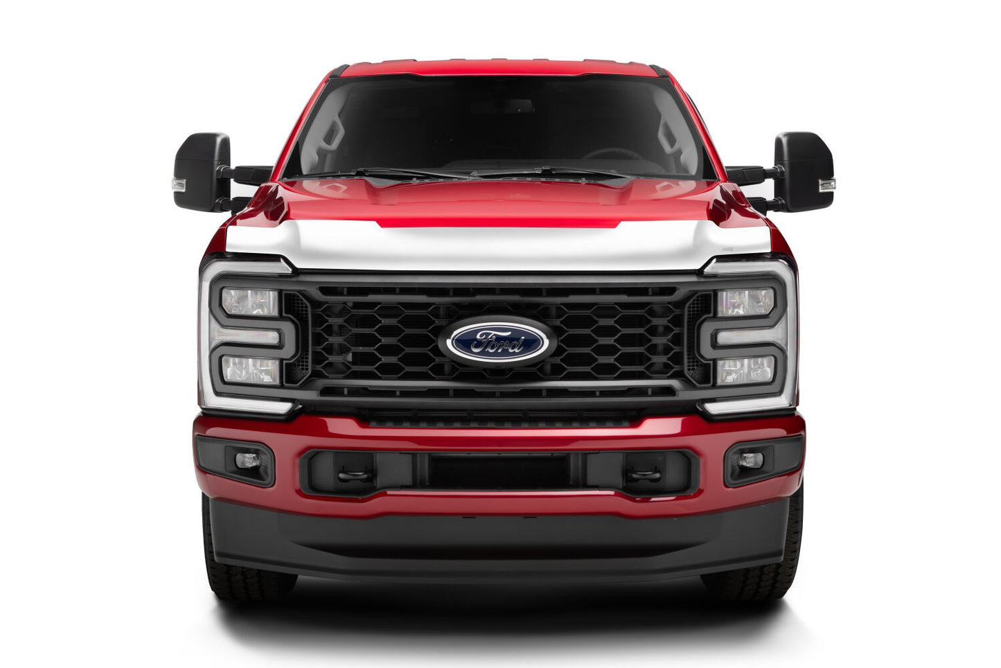 Husky Aeroskin Hood Protector Chrome For 2023-2025 F-250/F-350/F-450 Super Duty Husky Liners