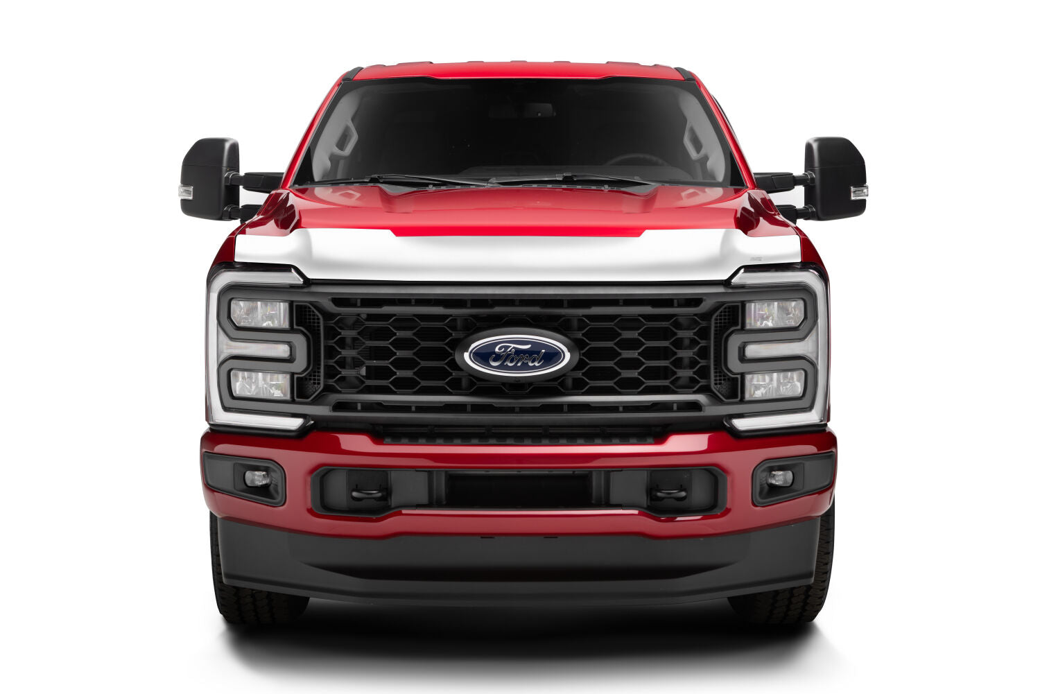 Husky Aeroskin Hood Protector Chrome For 2023-2025 F-250/F-350/F-450 Super Duty Husky Liners
