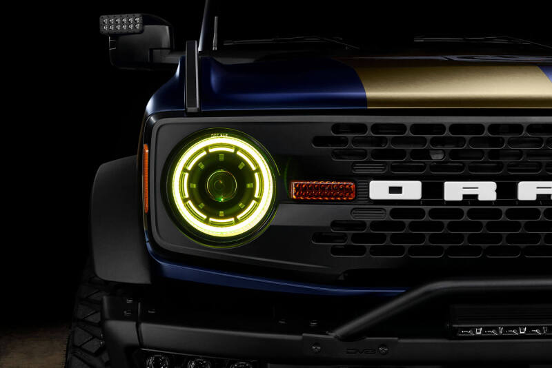 Oracle 2021+ Ford Bronco Oculus Bi-LED Projector Headlights - ColorSHIFT LED