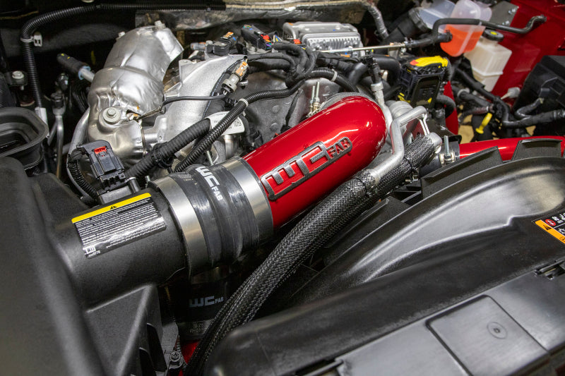 Wehrli 2020-2024 Chevrolet 6.6L L5P Duramax 4in Intake Pipe (Use w/OEM Air Box) - WCFab Grey