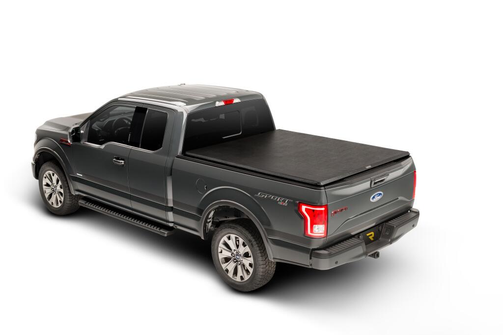 TruXport Tonneau Cover Black 2009-2014 Ford F-150 8 Foot Bed Truxedo