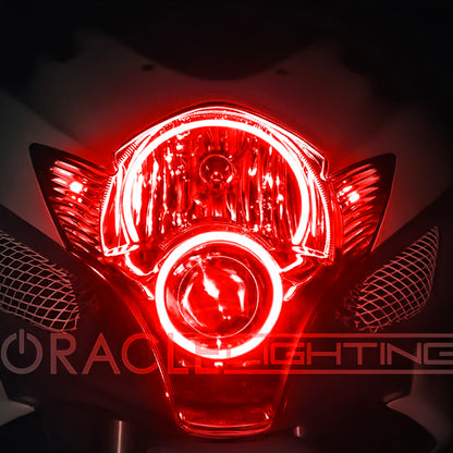 Oracle Suzuki GSX-R 1000 08-13 LED Motorcycle Halo Kit - ColorSHIFT