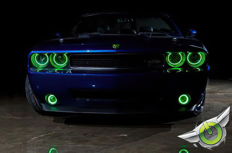Oracle Dodge Challenger 08-14 Halo Kit (NonProjectorHL) - ColorSHIFT