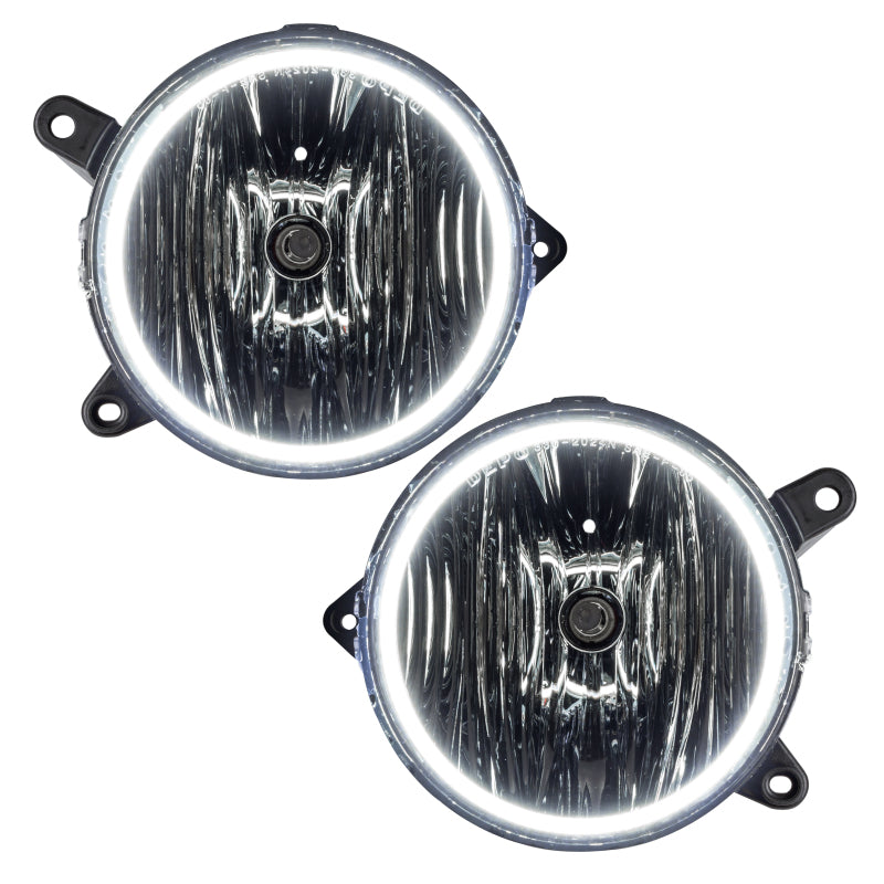 Oracle Ford Mustang 10-12 LED Fog Halo Kit - GT Grille Fogs - White