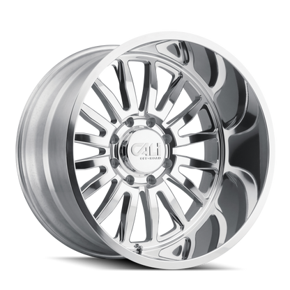 Cali Off-Road 9110 Summit 22x12 / 8x180 BP / -51mm Offset / 124.1mm Hub Polished Wheel