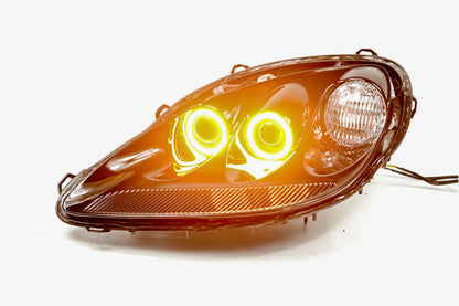 Diode Dynamics Halo Lights LED 70mm - Red Four