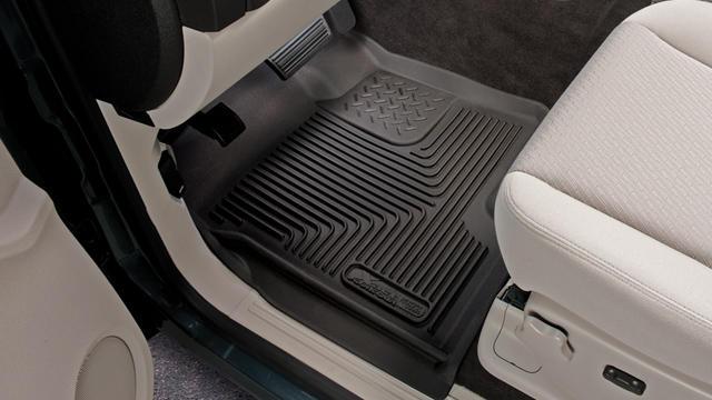 Husky Liners 2015 Chevy Colorado / GMC Canyon Extended Cab X-Act Contour Black 2nd Row Floor Liners