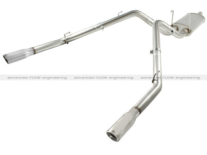 aFe MACH Force XP Exhausts Cat-Back SS-409 EXH CB Dodge Ram 1500 5.7L HEMI 09-13 Polished