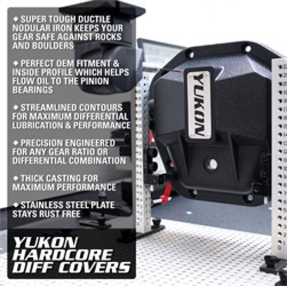 Yukon Gear Hardcore Diff Cover for GM 9.5in & 9.76in Rear