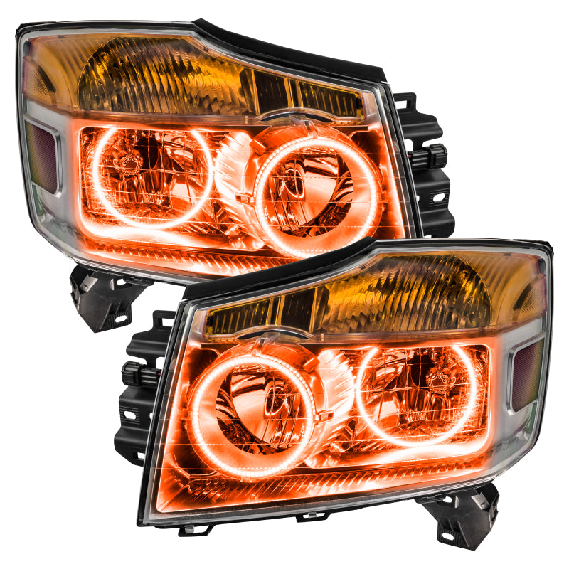 Oracle Nissan Armada 08-15 Halo Kit - ColorSHIFT w/o Controller