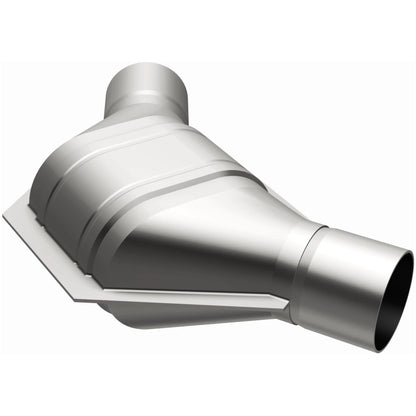 MagnaFlow Universal Catalytic Converter 2.25 Angled In/Out Front CA