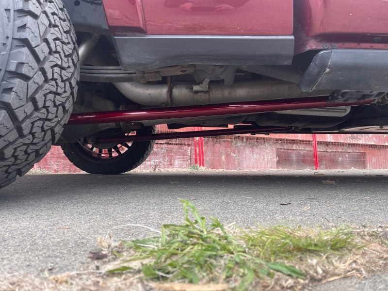Wehrli 99-10 Ford / 94-22 RAM Univ RCLB/CCSB/ECSB 60in. Traction Bar Kit - Semi-Gloss Blk