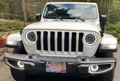 Oracle Jeep Wrangler JK/JL/JT High Performance W LED Fog Lights - Green