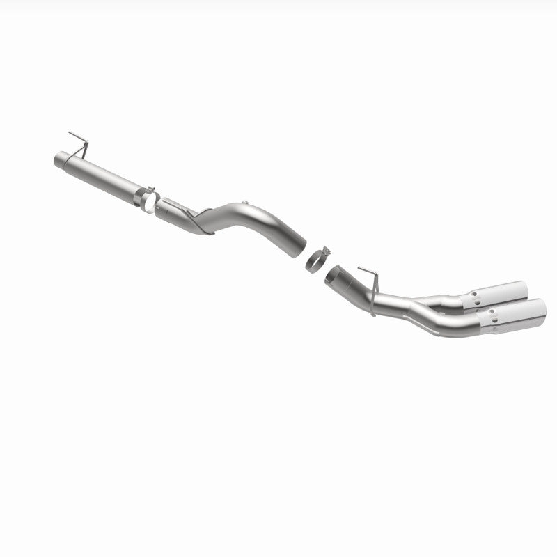 MagnaFlow CatBack 2018 Ford F-150 V6-3.0L Dual Exit Polished Stainless Exhaust - MF Series