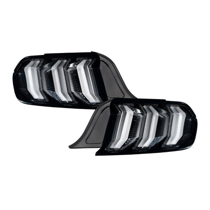 Form Lighting 2015-2023 Ford Mustang LED Tail Lights Smoke (Pair)