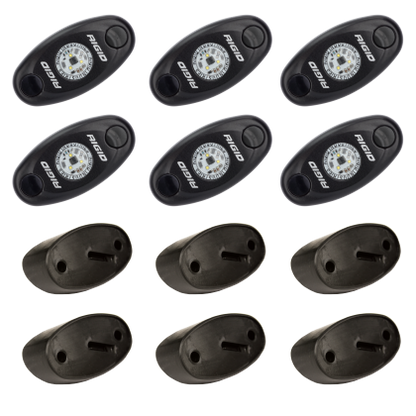 Rigid Industries A-Series LED Rock Light Kit (Cool White)