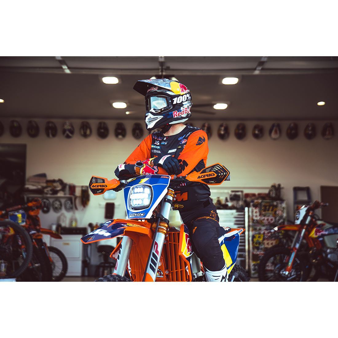 RIGID Adapt XE Extreme Enduro Complete Ready To Ride LED Moto Kit