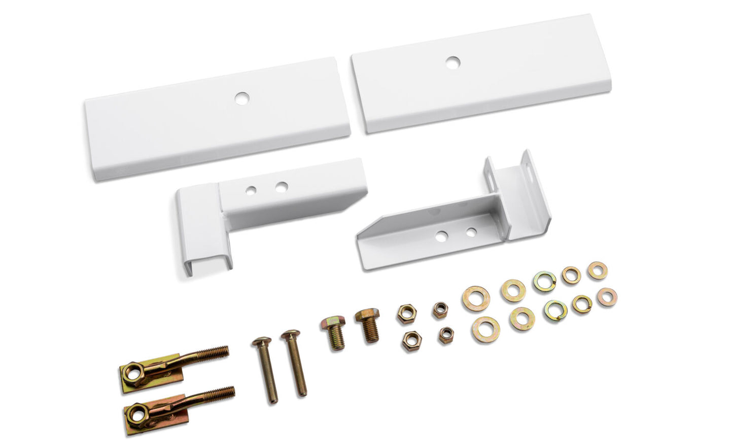 Hardware Kit Standard White 20-26 Silverado/Sierra 2500/3500 HD Only Backrack